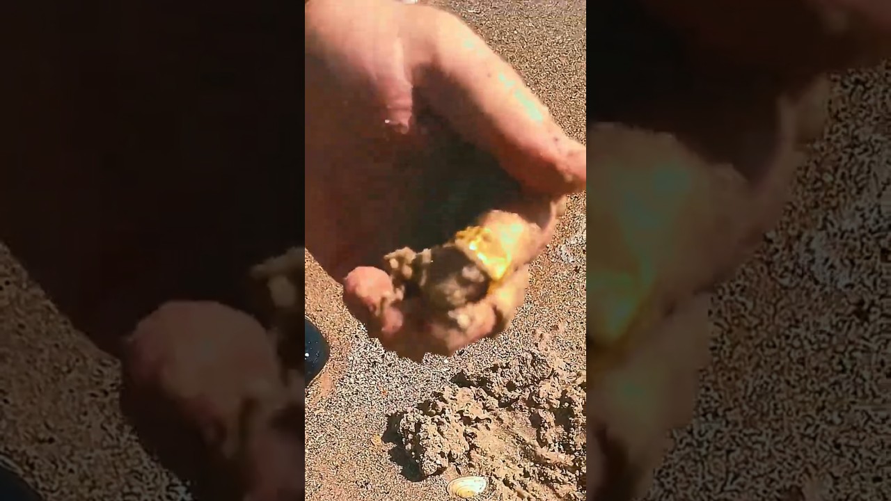 Beach Find &ndash; Lost Gold Ring in the Sand!