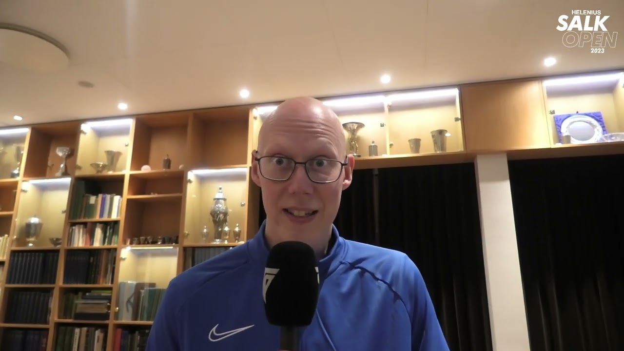 Johan Porsborn: &rdquo;Det &auml;r alltid full fart i Salk Open!&rdquo; - Salk Open 2023