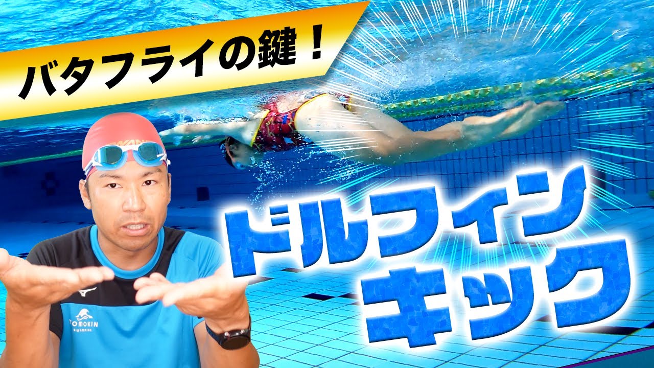 【バタフライ】しなやかなドルフィンキックのけり方のコツは〇〇を使う！楽々進んでしまう方法