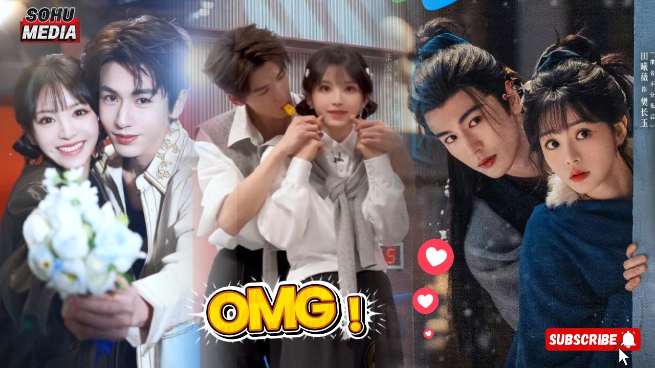 Чжан Линхэ Тычет в Ямочку Тянь Сивэй и Зажигает Сладкую Химию на Hello Saturday