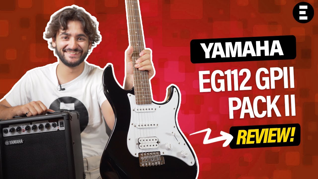 Yamaha EG112 GPII Guitar Pack II Black | EGITANA.es