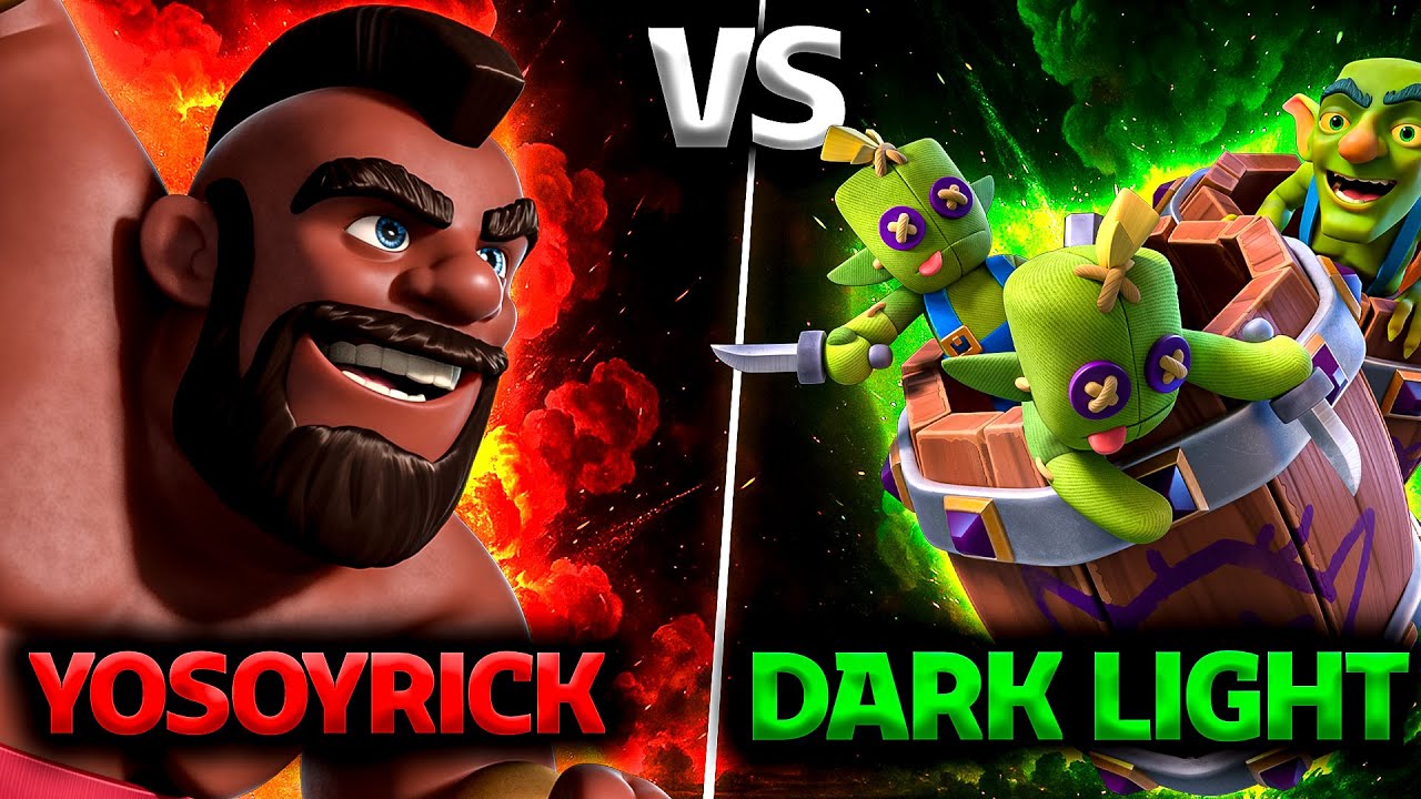 🧨 YoSoyRick vs Dark Light...! PRO VS PRO CLASH ROYALE (A POR LAS 10,000 COPAS)