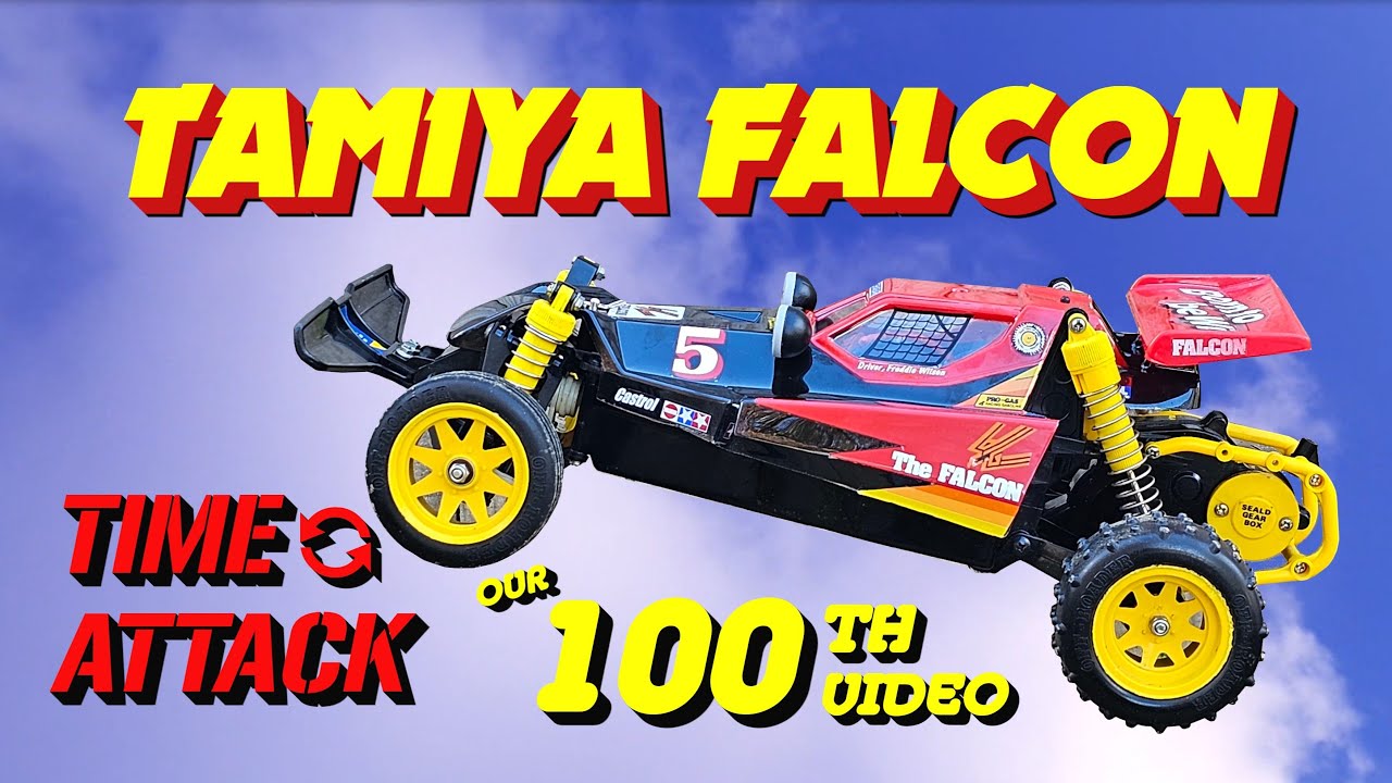 1986 Tamiya Falcon time attack! Our 100th video!