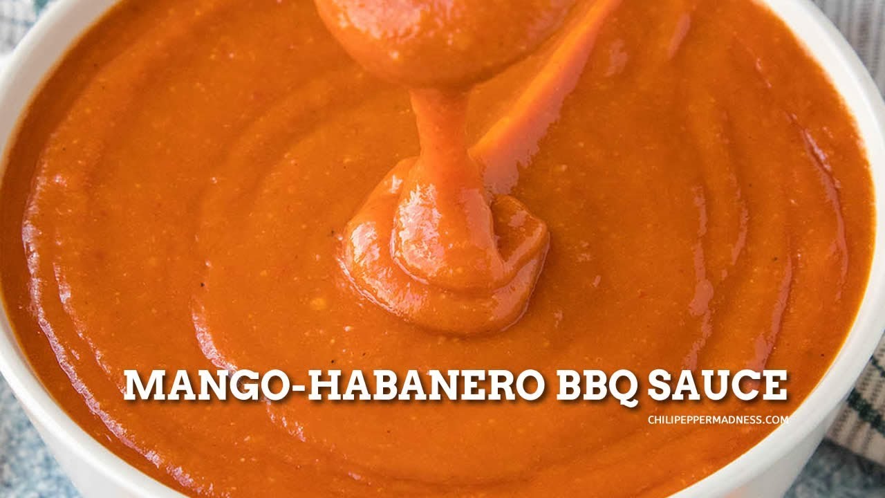 Mango Habanero BBQ Sauce - Heat Meets Sweet!