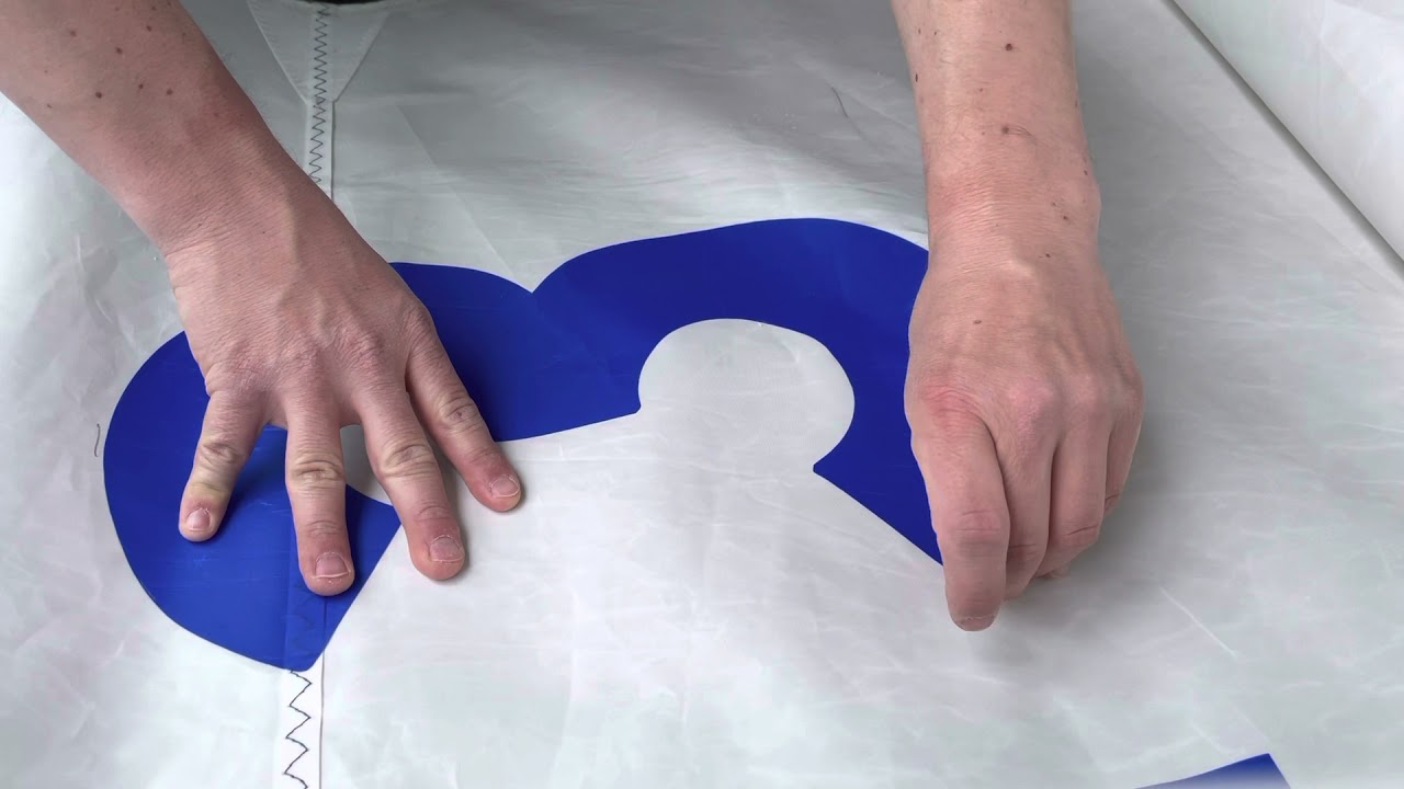 Remove sail numbers with Acetone / Segelnummern entfernen