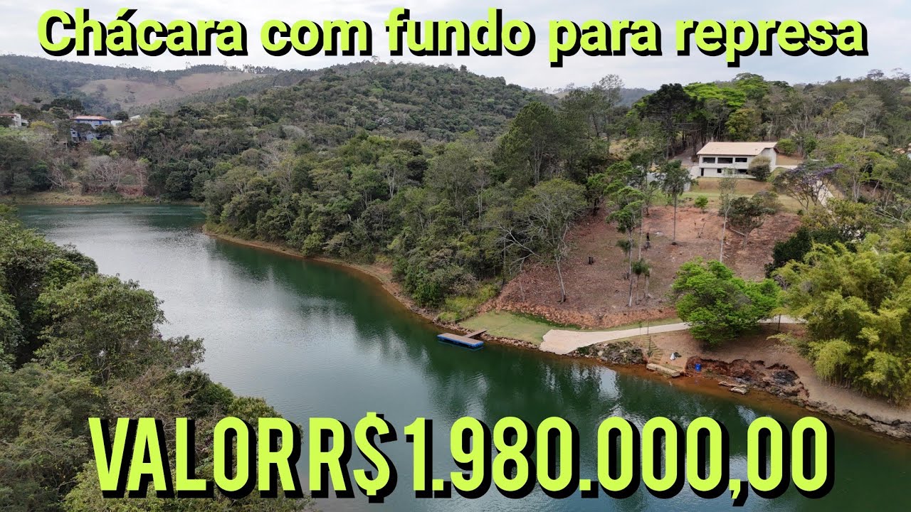 Chácara com fundo para represa a venda em Nazaré Paulista, oportunidade #chácara #represa 