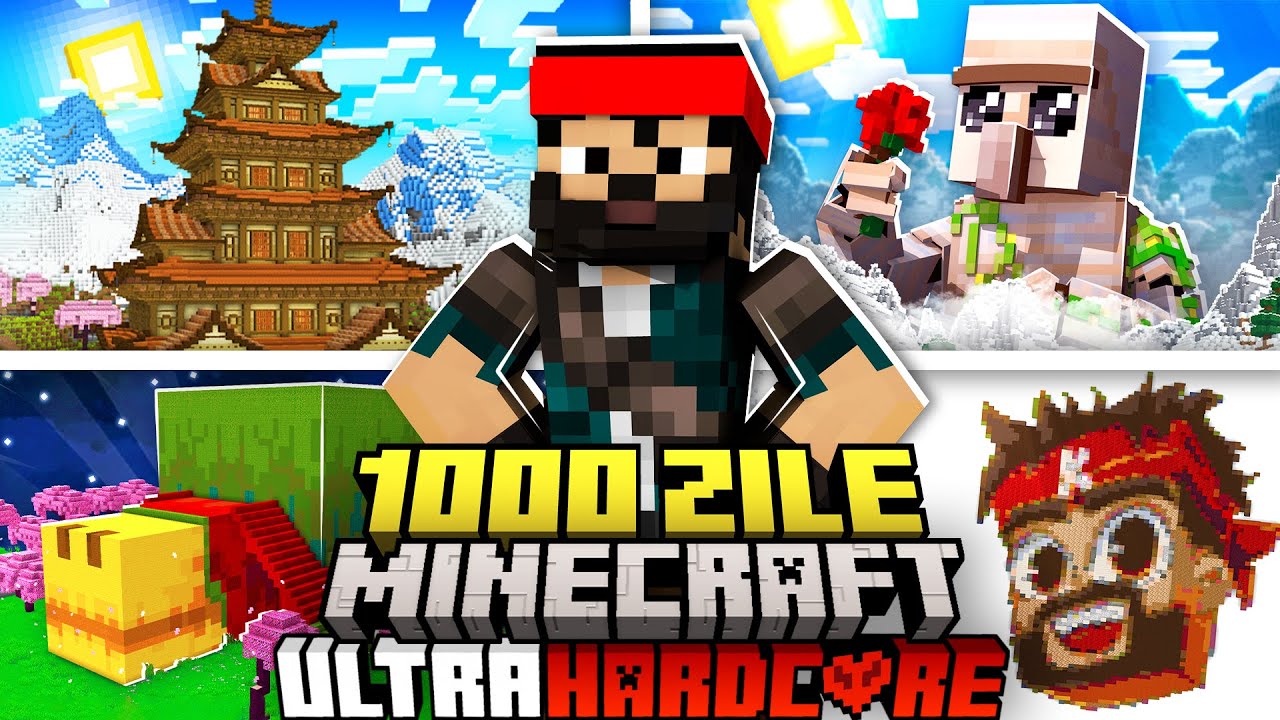 1000 de ZILE in Minecraft ULTRA HARDCORE! - FILM