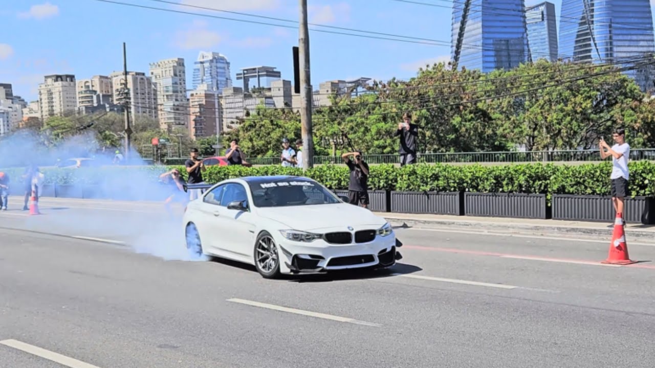 Aventador SVJ cortando giro, m4 no drift e muito mais