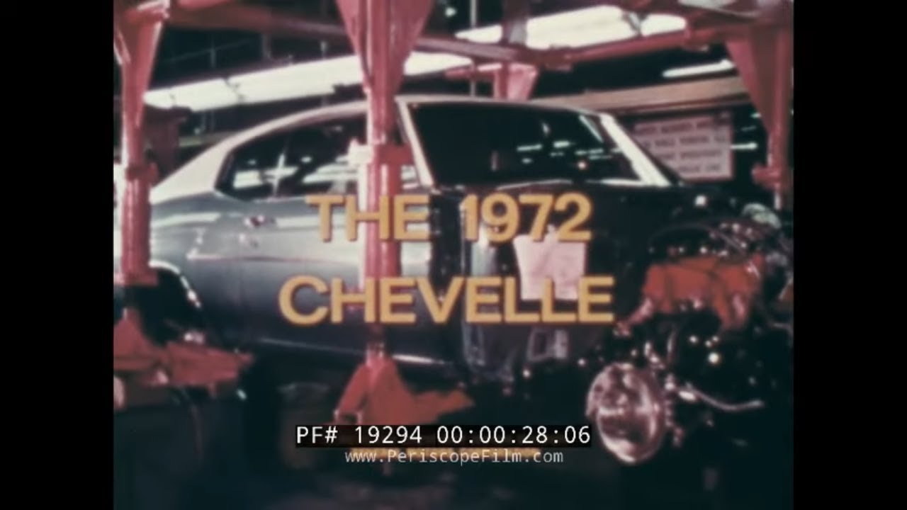 РЕМОФИЛЬМ 1972 CHEVROLET CHEVELLE & CONCOURS ESTATE STATION WAGON 19294