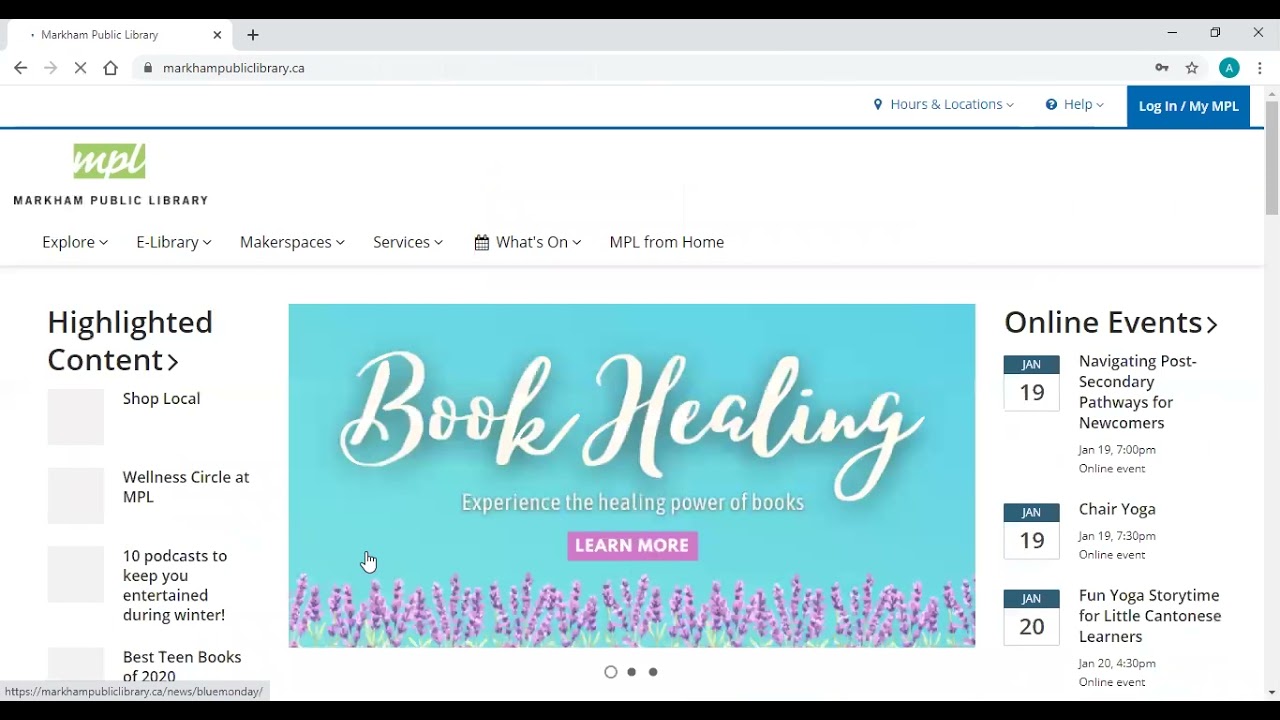 How to reset your library PIN