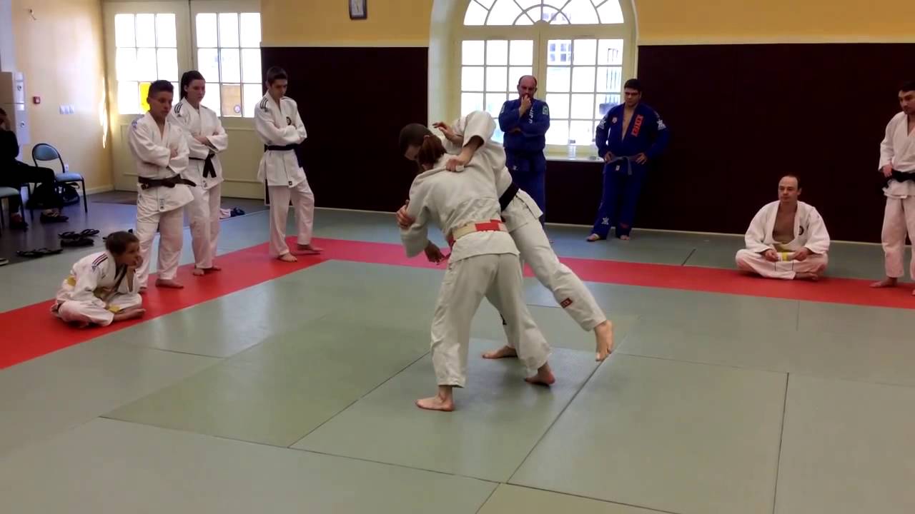 Jane Bridge Taï otoshi en garde opposée