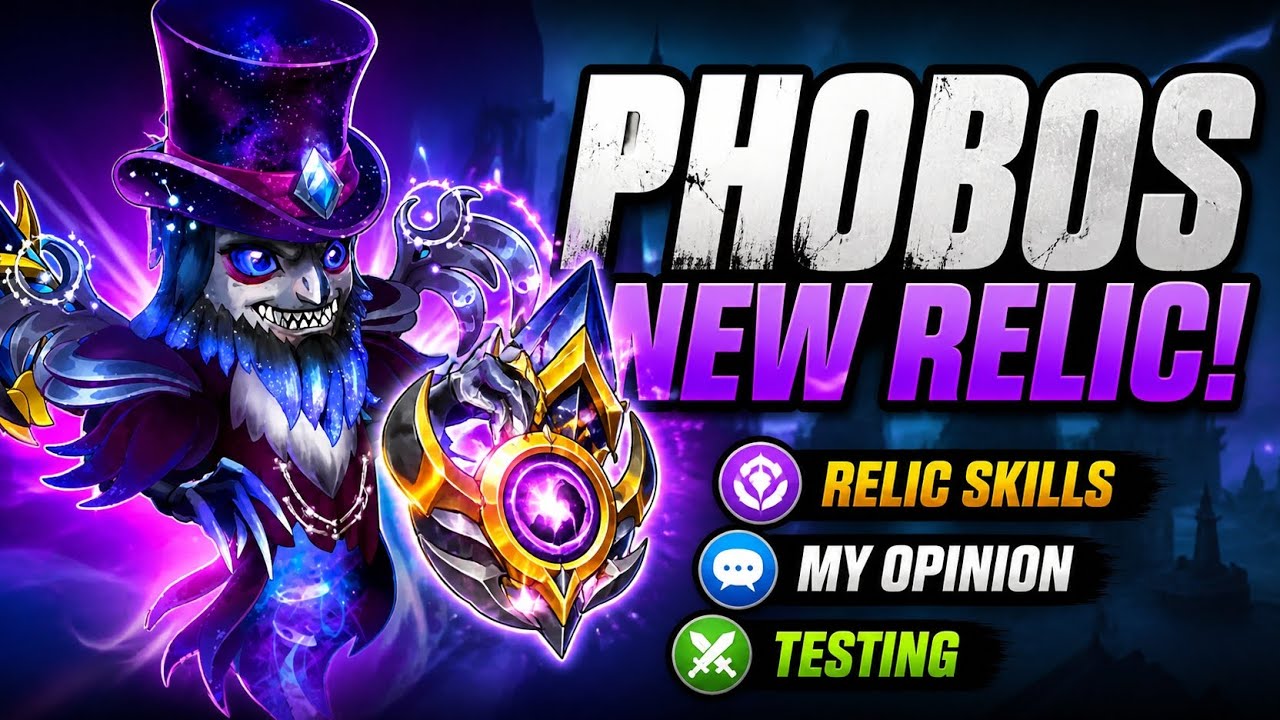 Phobos NEW RELIC Review! Skills, Testing & Is It Worth It? | Hero Wars Alliance