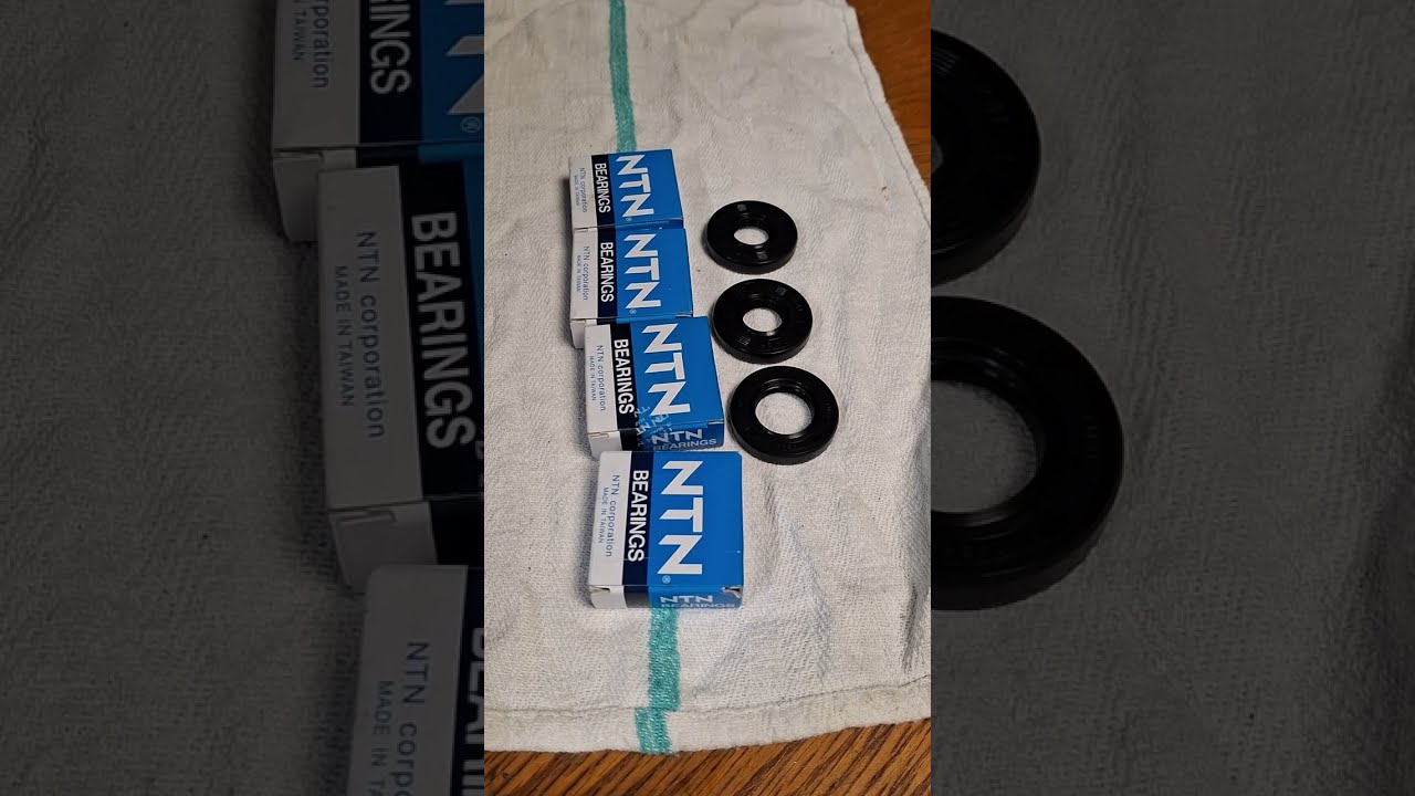 Puch e50 bearings and seals ( 70cc build series)