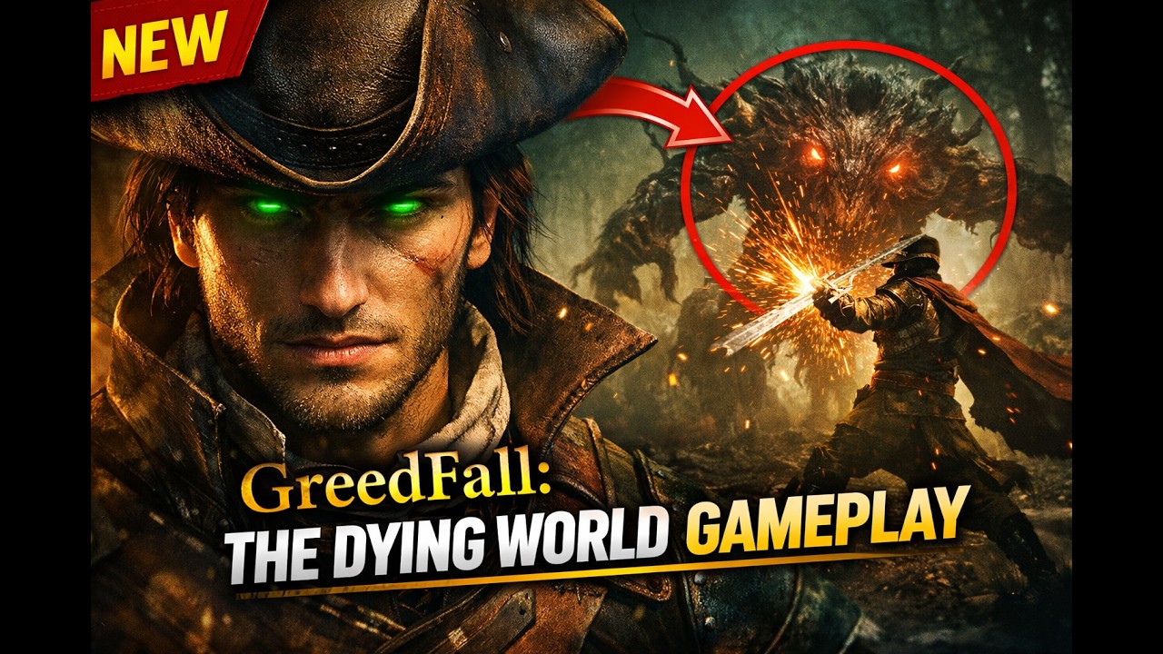 GreedFall: The Dying World Gameplay Part 2 | Early Game | No Commentary Full Playthrough