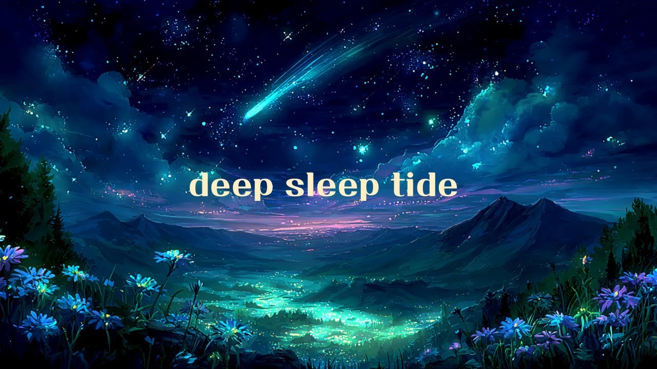 🌙 Meteor Shower Night - Deep Sleep Piano Under Falling Stars