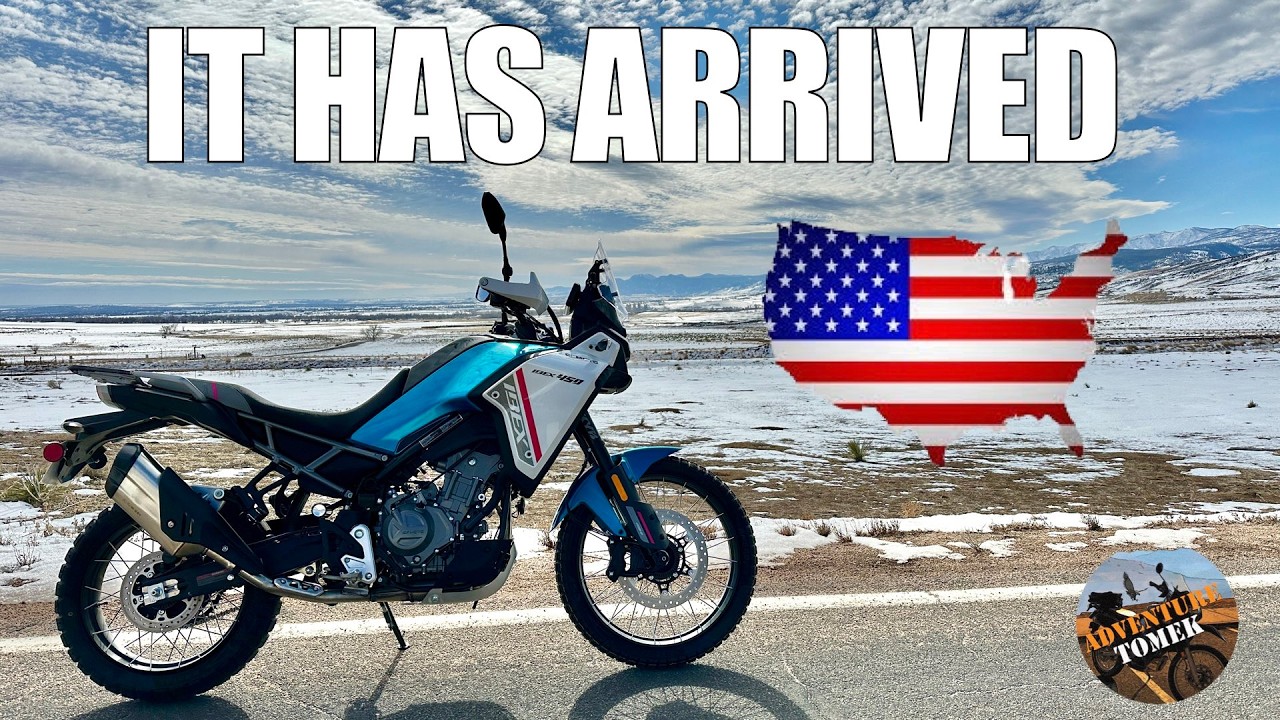 Наконец-то в США CFMOTO 450MT Ibex | Общая стоимость и первая поездка