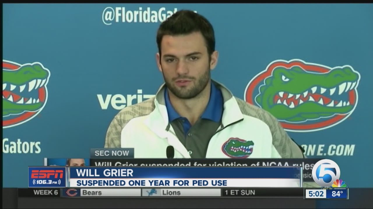 Will Grier suspended after taking banned substance