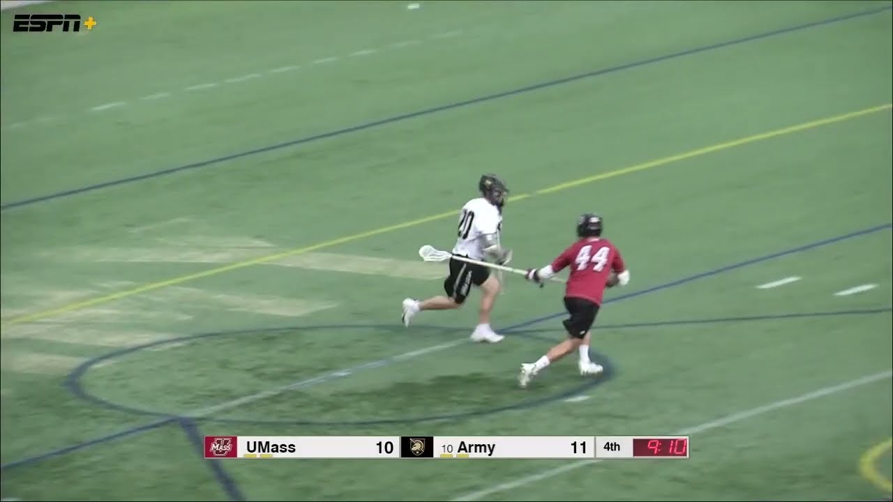 Highlights: #10 Army Lacrosse vs. Massachusetts 2-12-22