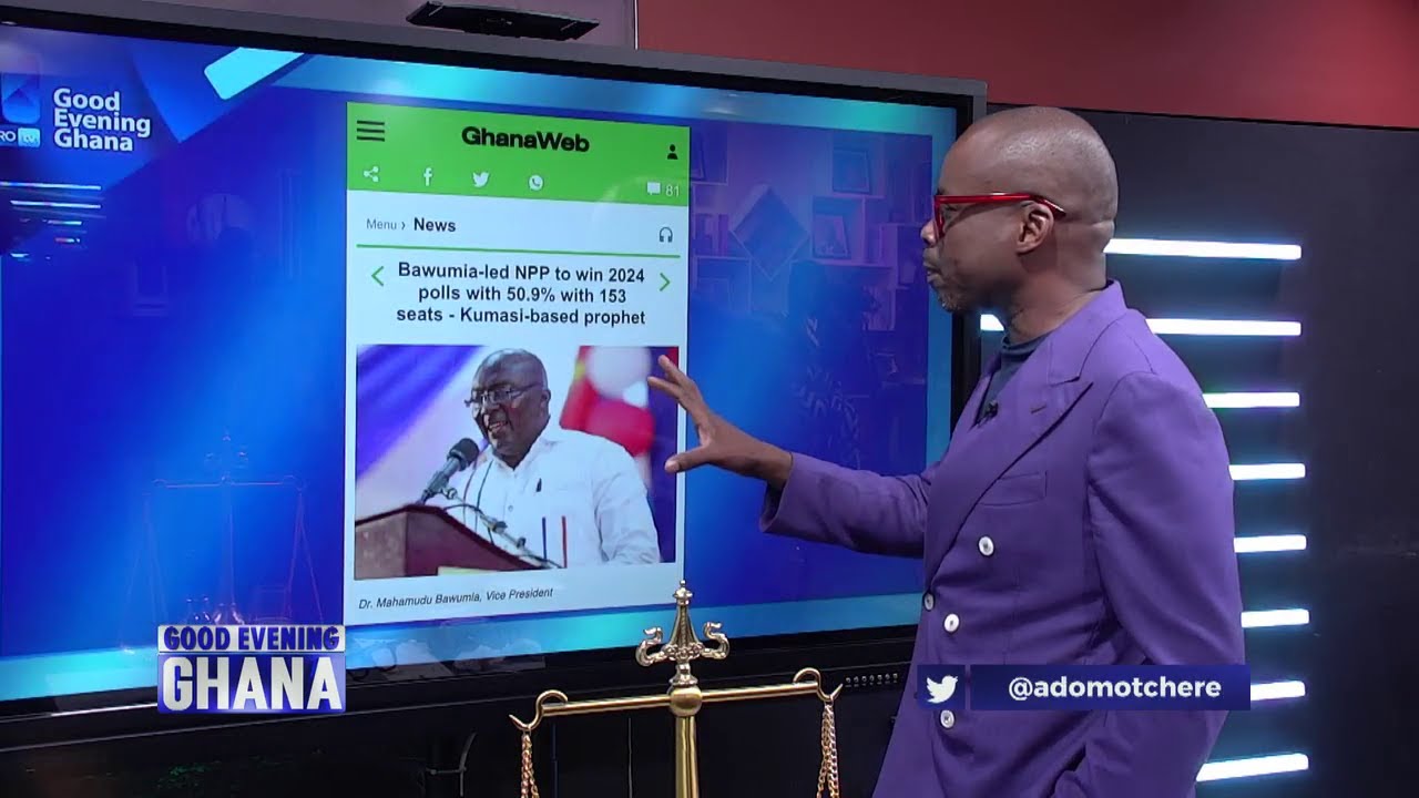 Dr. Bawumia could win 2024 by 50.9% - A Kumasi based prophet...