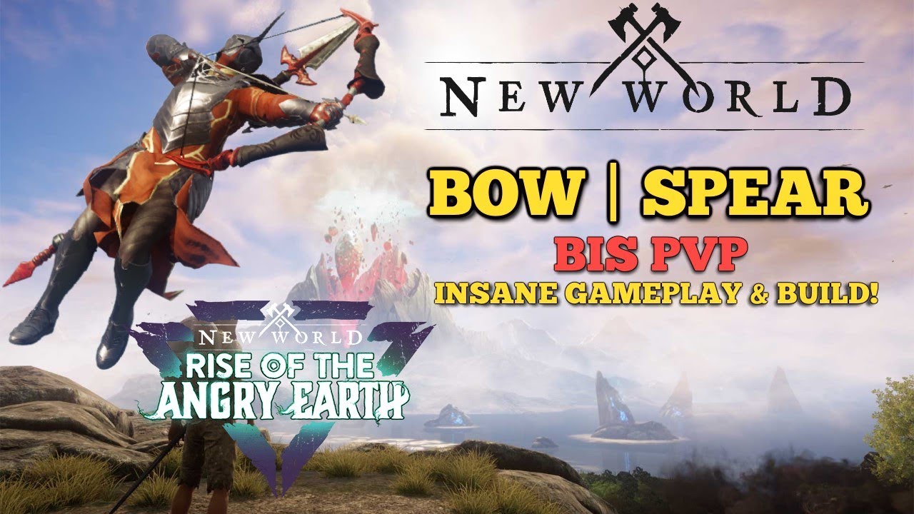 New World PvP BIS BOW | SPEAR - Insane Gameplay & Build