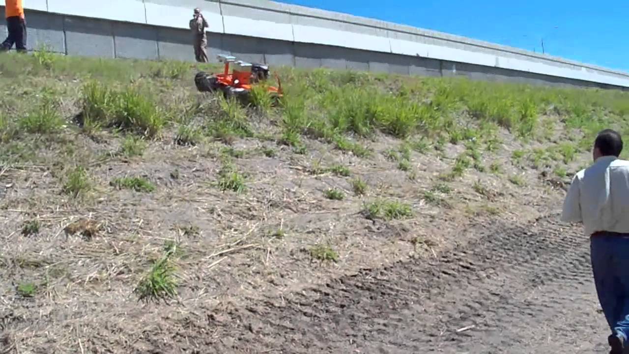 Saint Petersburg Slope Mowing Demonstration