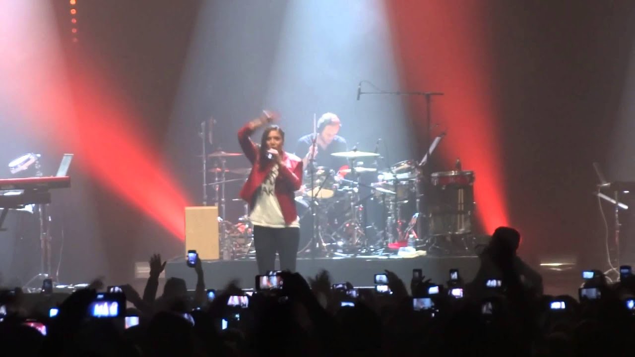 Concert de zaho a l'olympia 8/11