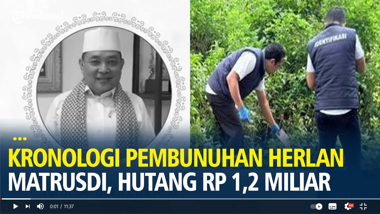 Kronologi Pembunuhan Herlan Matrusdi Eks Sekjen Pordasi, Kecewa Hutang Rp 1,2 Miliar