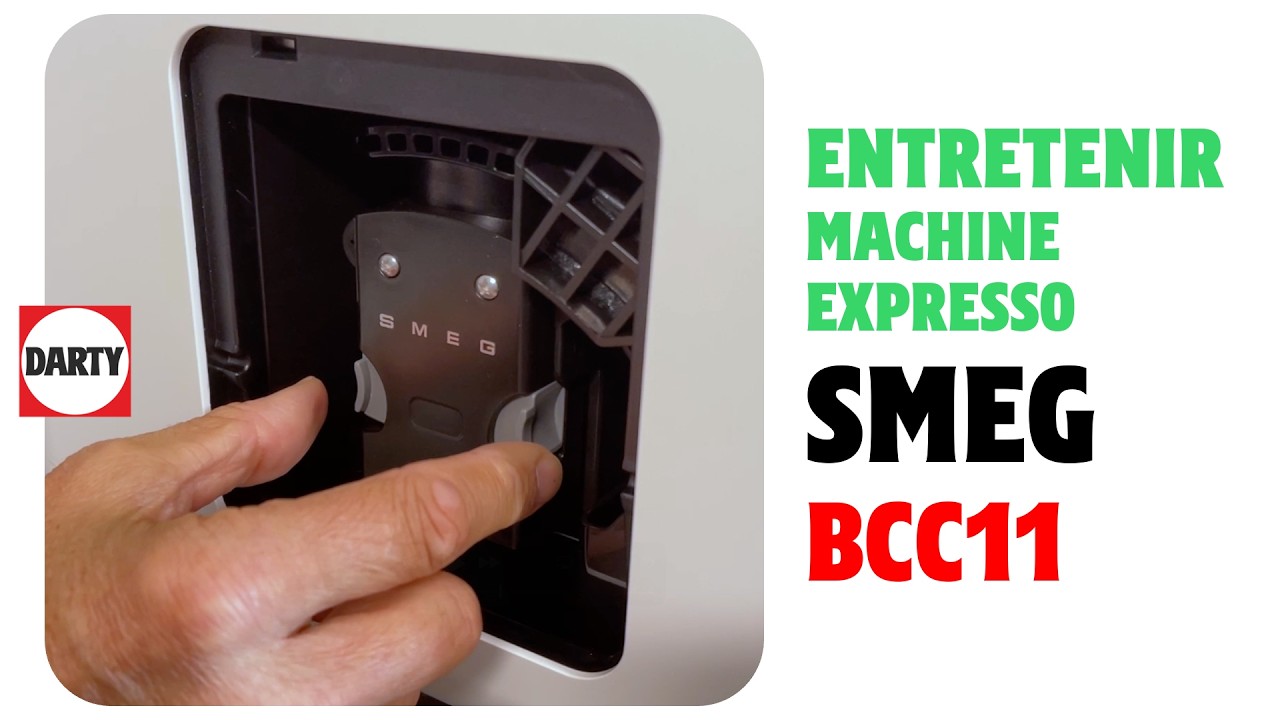 Nettoyer sa Machine Expresso SMEG BCC11 en quelques minutes