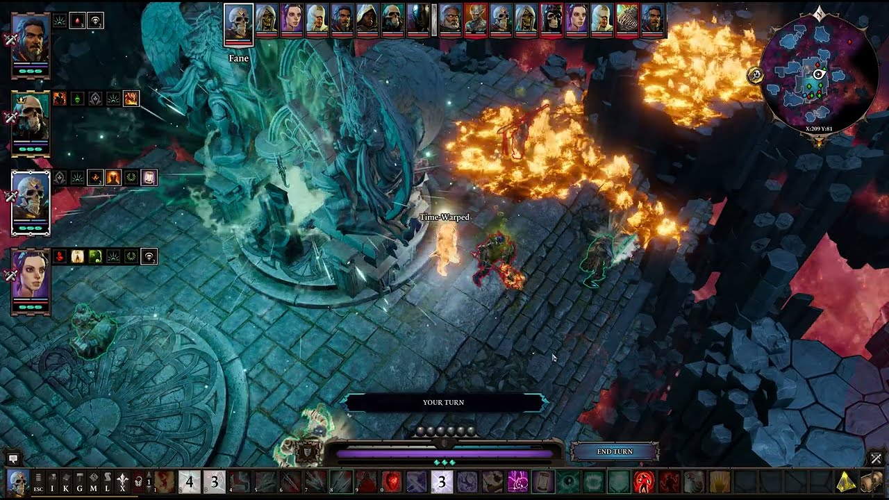 Braccus Rex first round kill - Honour mode - Divinity Original Sin 2