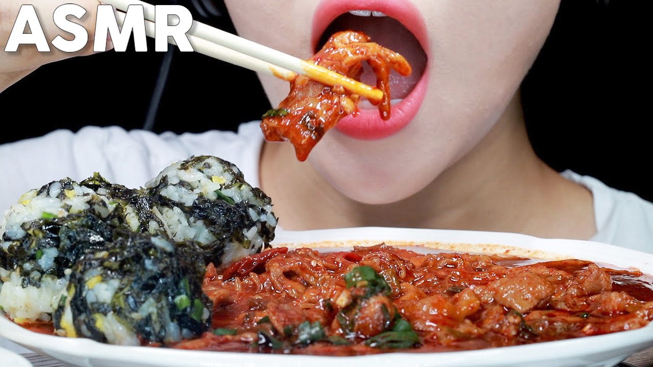 ASMR Spicy Chicken Feet Eating Sounds | 한신 국물닭발 먹방 | MINEE EATS