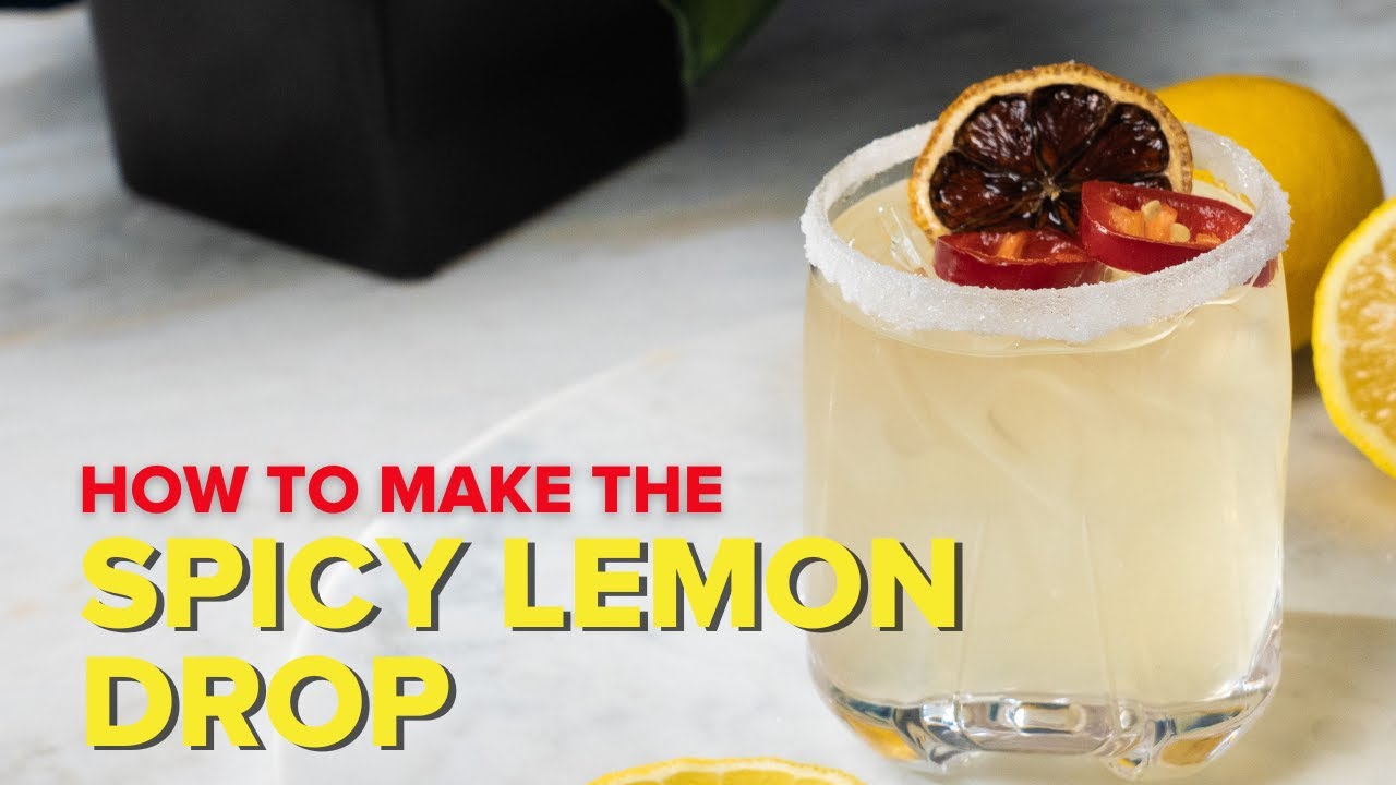 How To Make a Spicy Lemon Drop Cocktail!