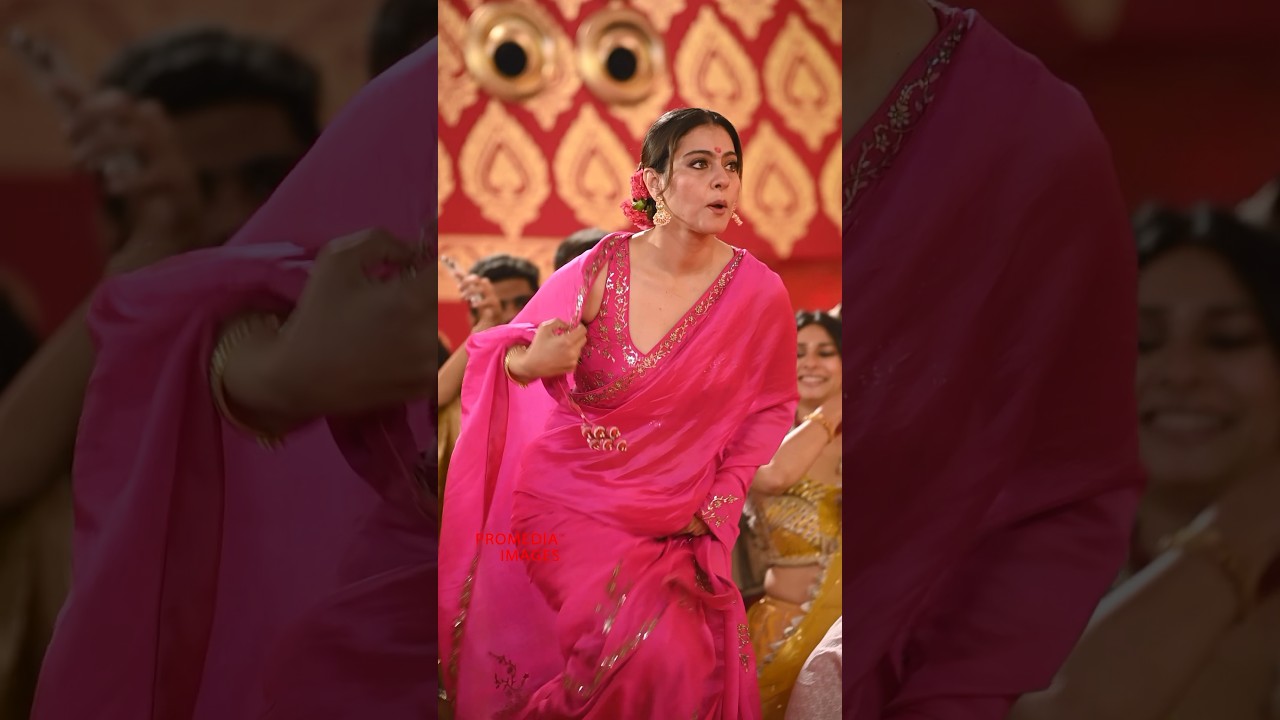 Kajol captured in perfect moments at #durgapuja | ProMedia