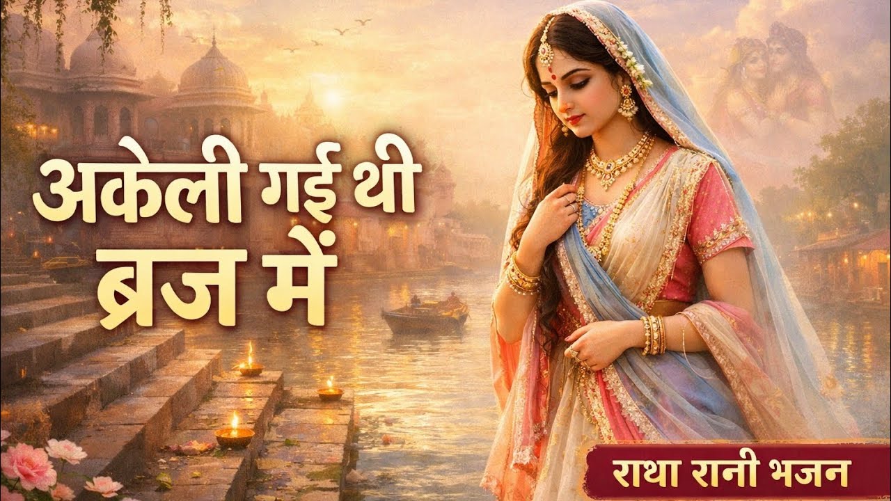 Radha Rani Heart Touching Bhajan✨️ | akeli gayi thi braj mein | BhajannPath 
