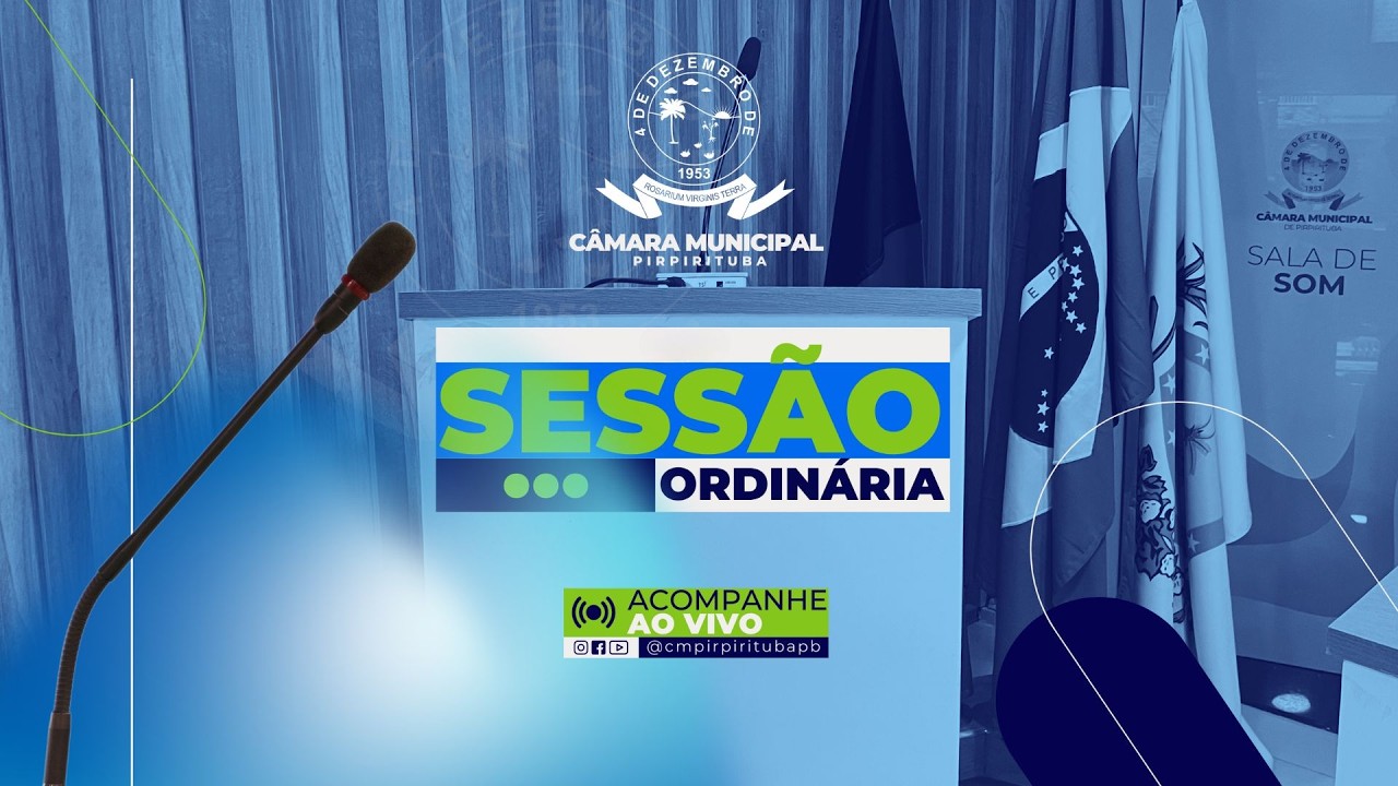 27° SESSÃO ORDINÁRIA | CÂMARA DE PIRPIRITUBA (19/02/2026)