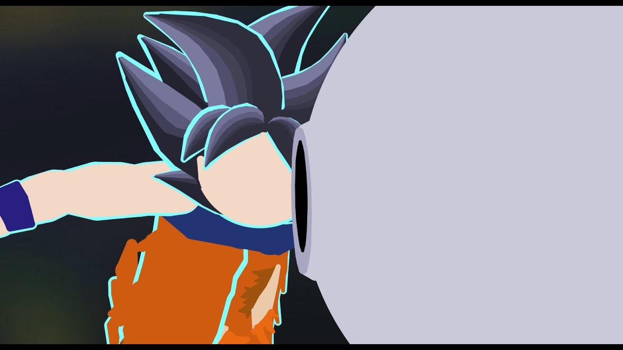 Goku Vs Jiren First Battle animation (high resolution)