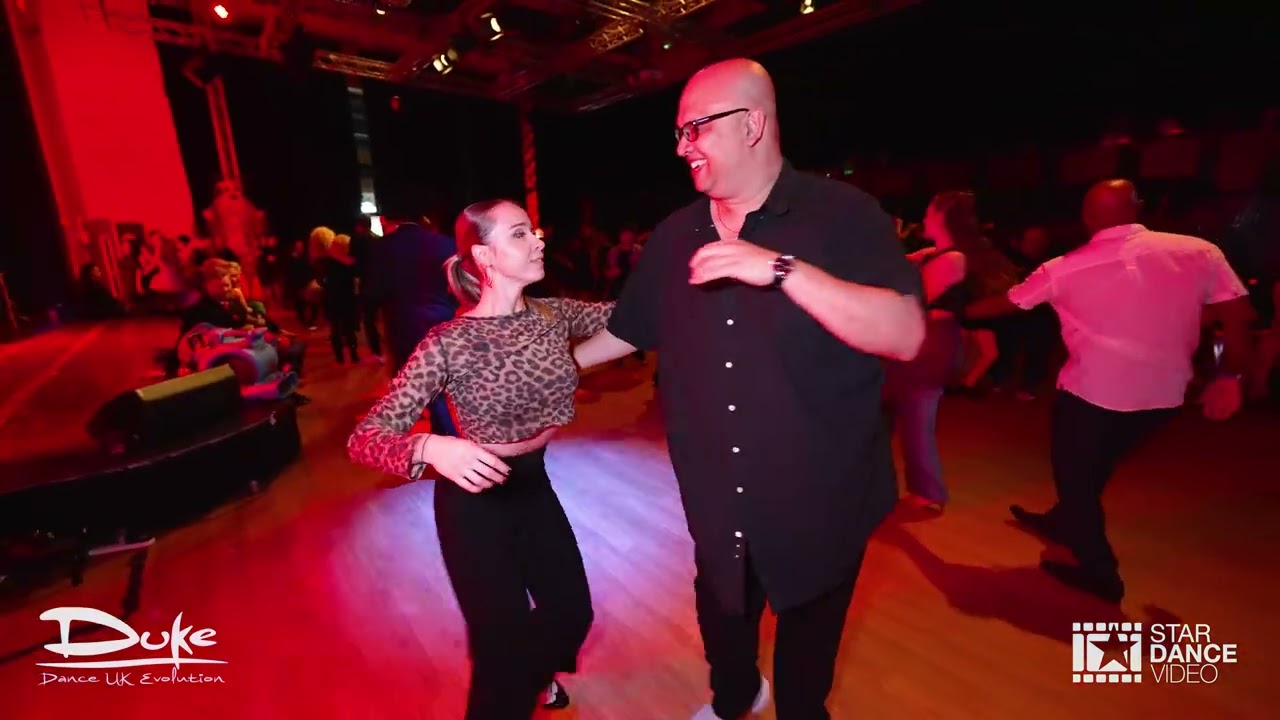 Mario Hazarika & Kristina Kristya ~ social dancing @ Dance UK Evolution 2023