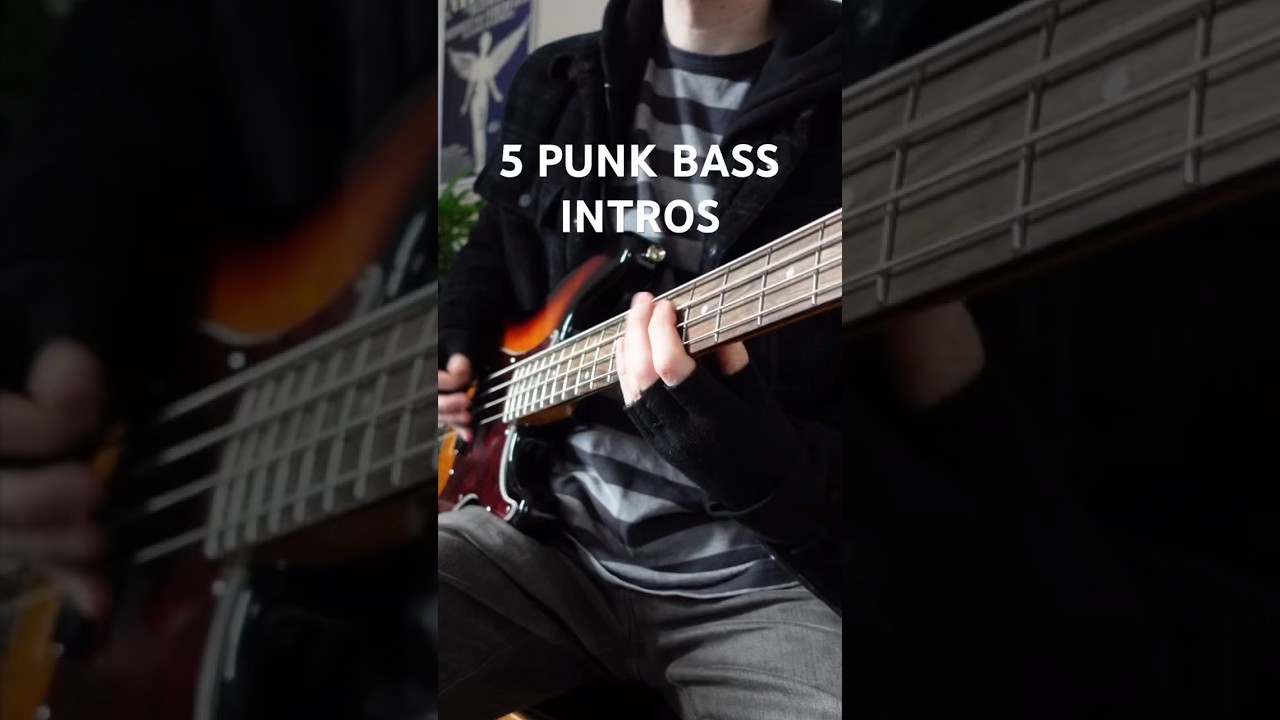 5 Legendary Punk Bass Intros