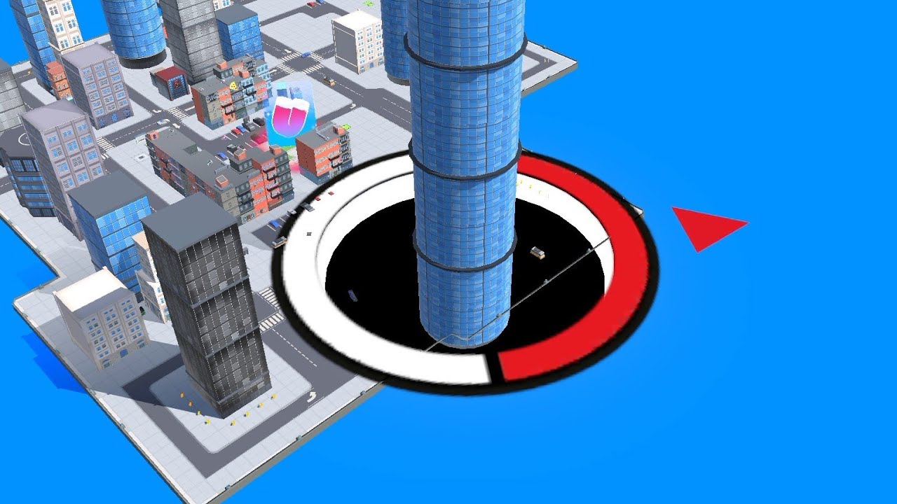 Hole.io - Epic Biggest Hole Gameplay Walkthrough Android iOS #53