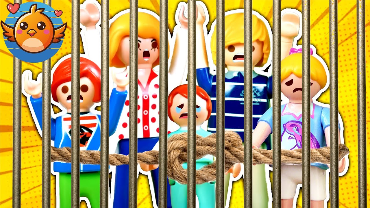 FAMILIE VOGEL wird ENTFÜHRT!😨 Kann sie gerettet werden? Playmobil Film Deutsch | 1 Stunde Spaß