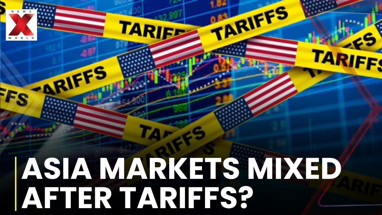 Asia Stocks Mixed Amid U.S. Trade Pressure | U.S. Tariffs | Asia Markets | NewsX World