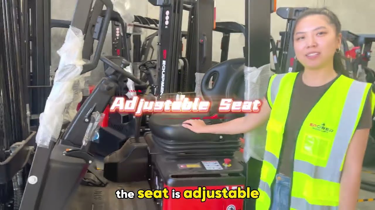 EP CPD15/18/20TVL – 3-Wheel Lithium-ion Counterbalance Forklift