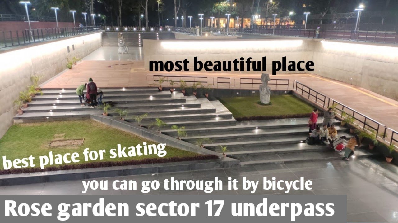 Rose garden sector 17 underpass | Underpass to connect rose garden and sector 17 chandigarh | cycle