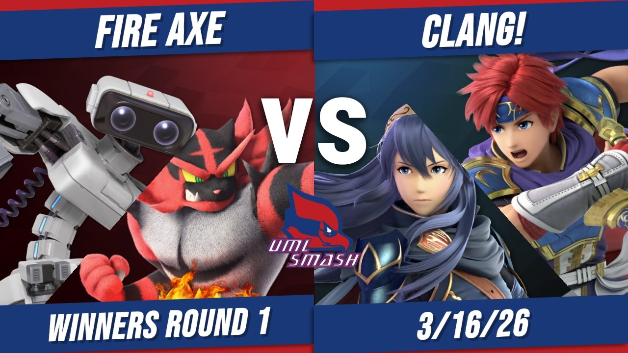 UML Monkey Monday Mashers 3/16 Fire Axe vs Clang! Winners Round 1
