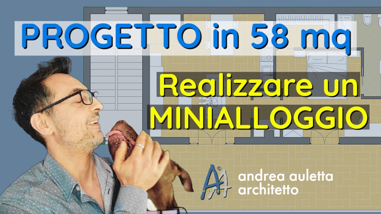 IDEE PROGETTO: Mini appartamento di 58 mq