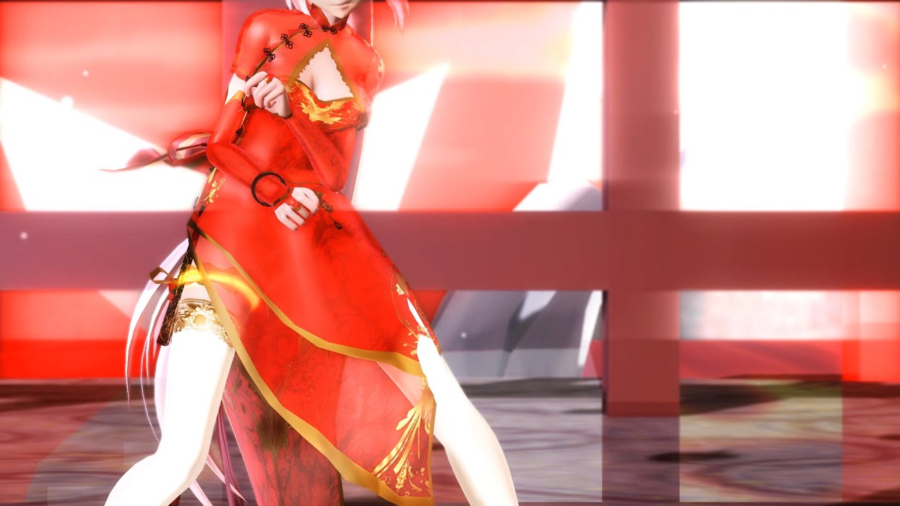 【MMD】HYBRID - TDA China Dress Miku X Luka HD 1080p