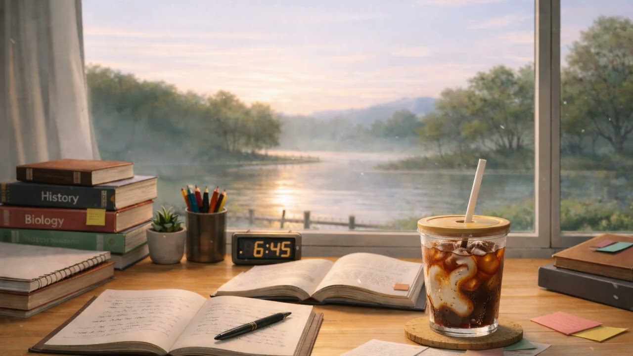 Spring Study Session 🌱 Smooth Jazz, Coffee & Focus