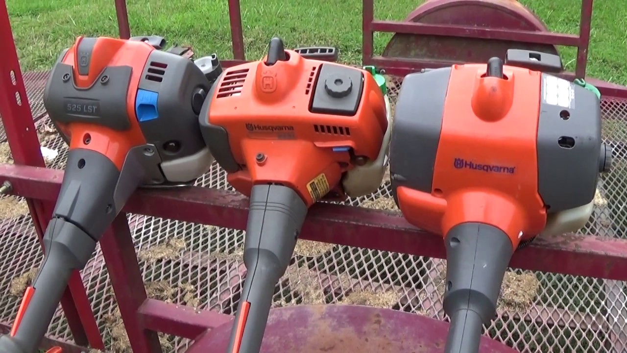 Husqvarna Trimmers 525LST 223L 128LD Comparison Video