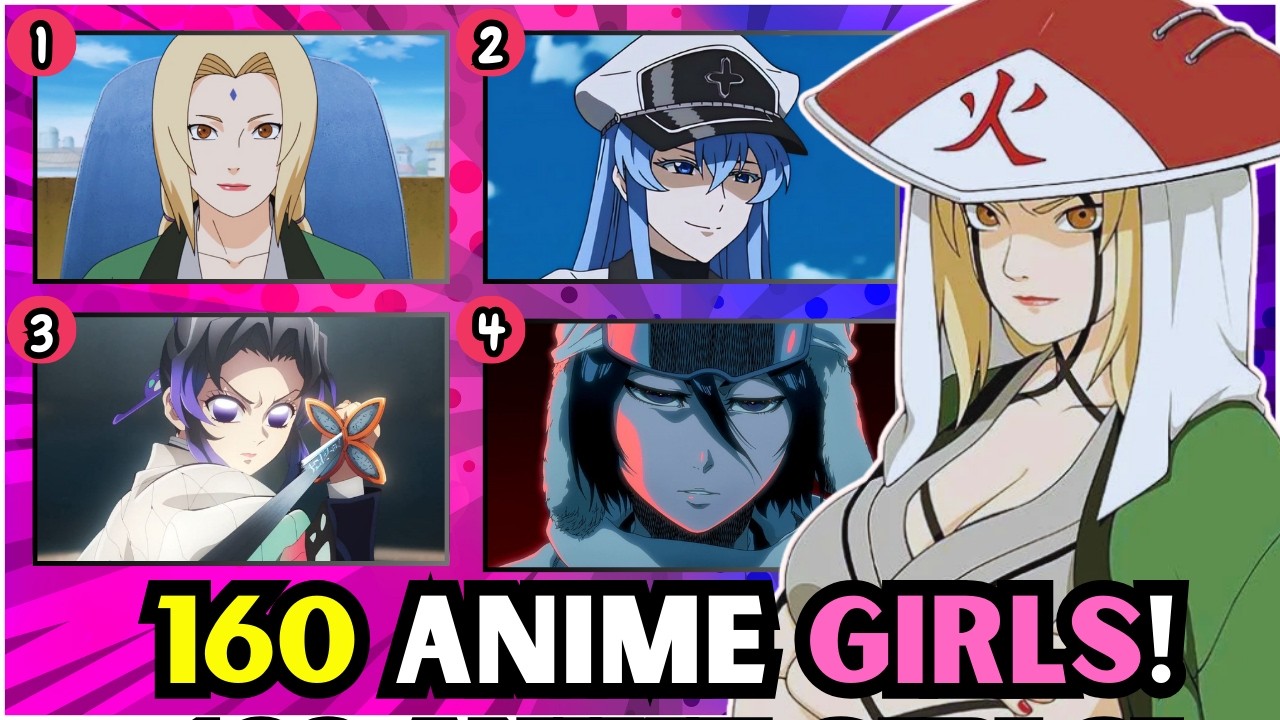 DESAFIO OTAKU: ADIVINHE o ANIME ATRAV&Eacute;S de 4 GAROTAS! 👩