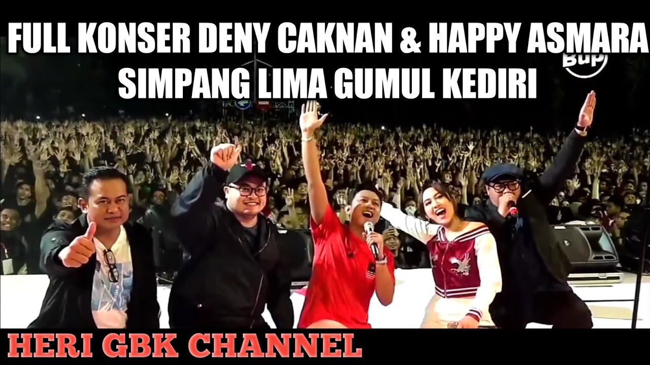FULL KONSER DENY CAKNAN & HAPPY ASMARA‼️SIMPANG LIMA GUMUL KEDIRI ‼️KONSER IROMO TRESNO AMBYAR