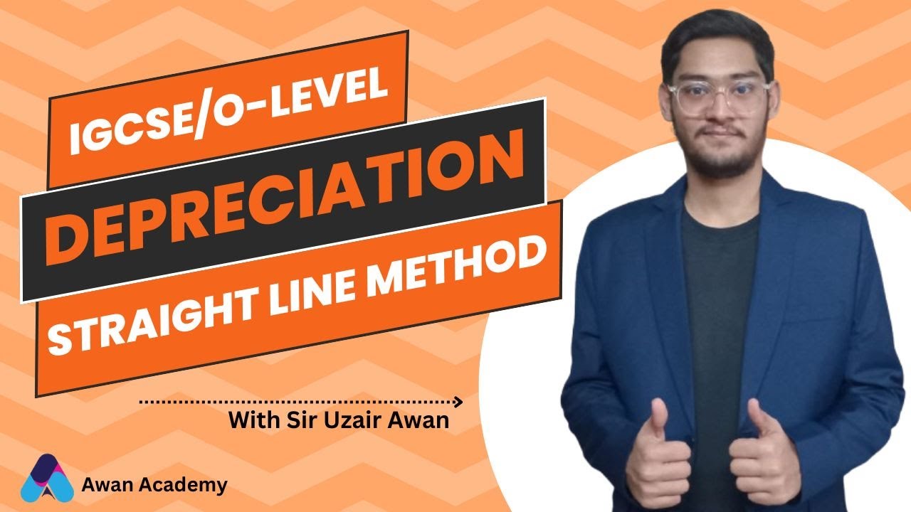 How To Calculate Depreciation Using Straight Line Method | [O Levels 7707] | [IGCSE 0452] | Part 2
